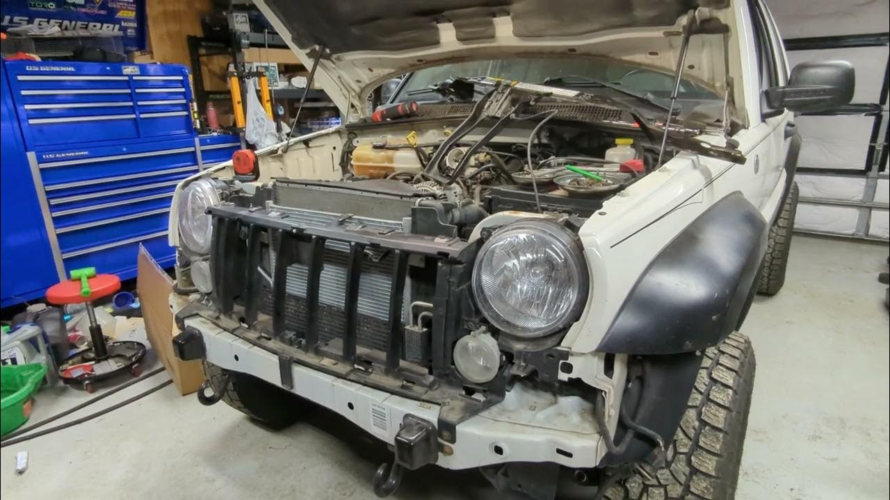 Replacing the AC Compressor on a Jeep Liberty - YouTube