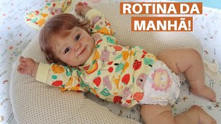 Rotina Da Manhã Da Bebê Reborn Luna