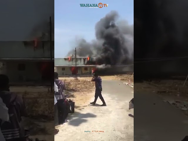 KEBAKARAN TEMPAT BARAK DOKTER DI RS ZUS GORONTALO UTARA PADA KAMIS 17/9/2026.