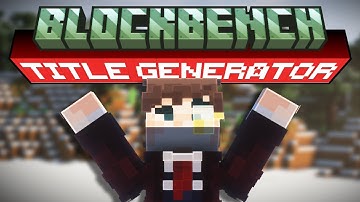 How To Make Minecraft Style Logos In Minutes!