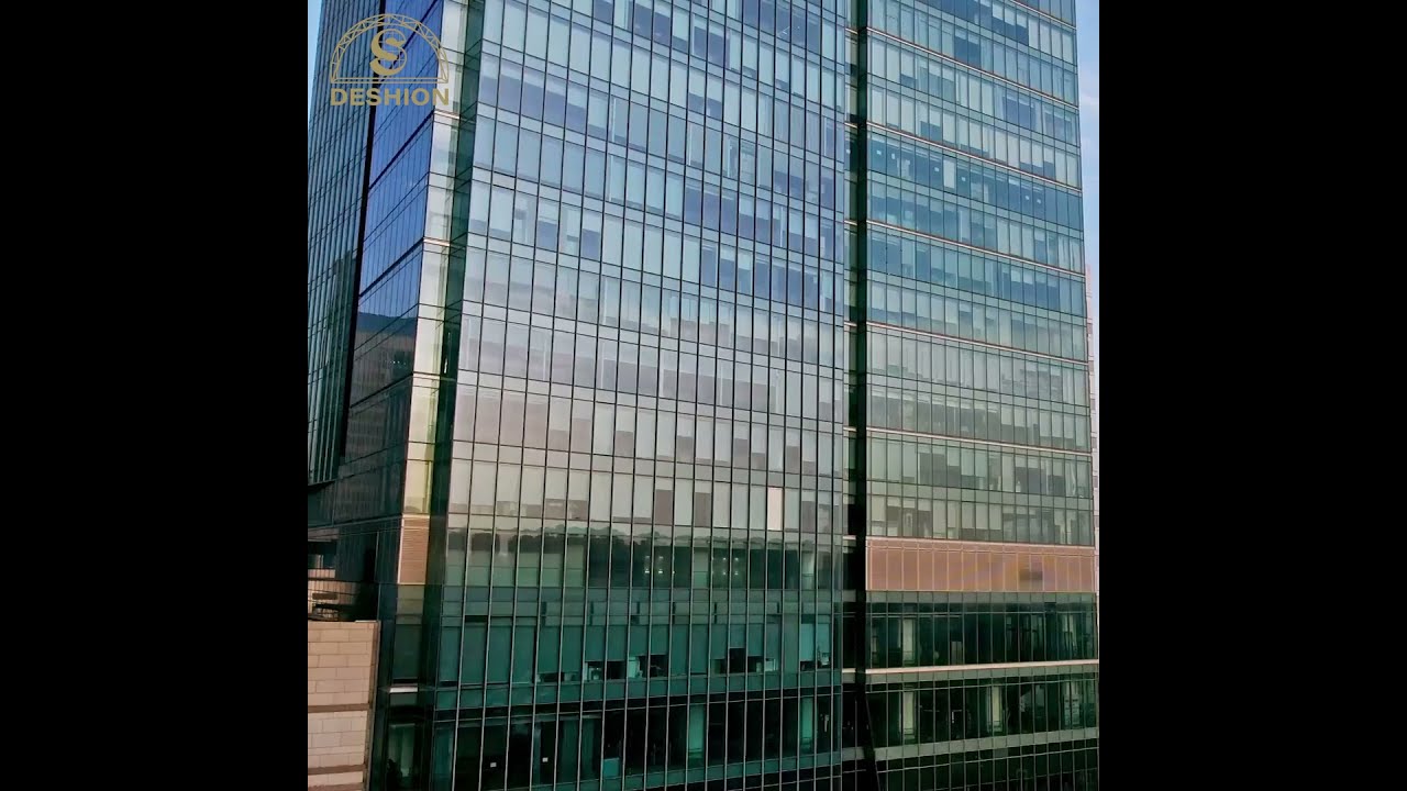 "Stick Glass Curtain Wall"🏢