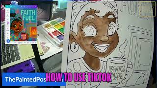 Artist Struggles Hilariously Learning TikTok, Makes Epic Mistakes! #shorts