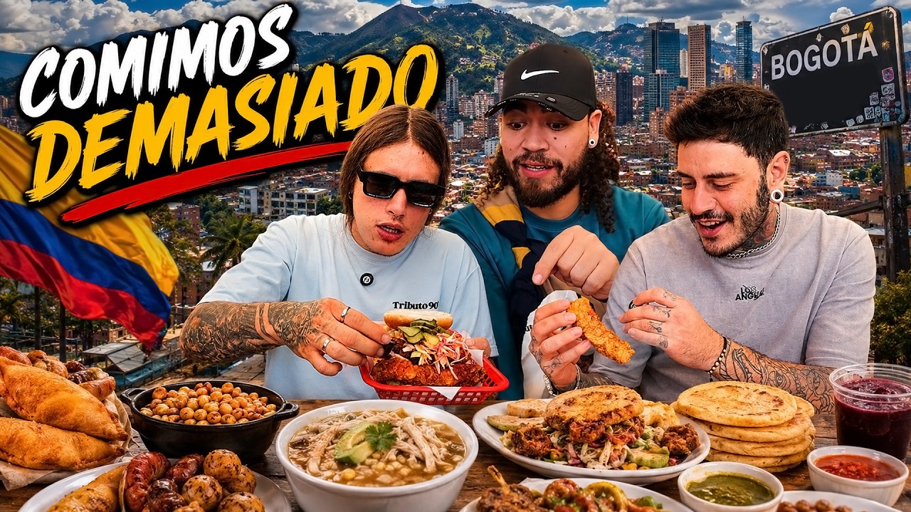 TODO LO QUE NOS COMIMOS en BOGOTÁ 🍗🥩 CADA PARADA FUE MEJOR QUE LA ANTERIOR