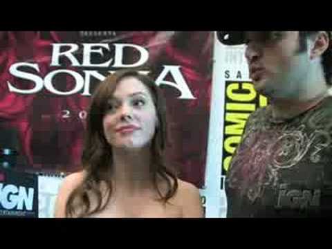 SDCC 08: Red Sonja Video Interviews