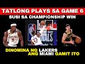 SA TATLONG PLAY NA ITO NADOMINA NG LAKERS ANG HEAT SA GAME 6 | GANITO ANG DISKARTE NG CHAMPION