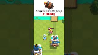Pro Placements to Defend Barbarian Barrel Instantly!✅|#clashroyale