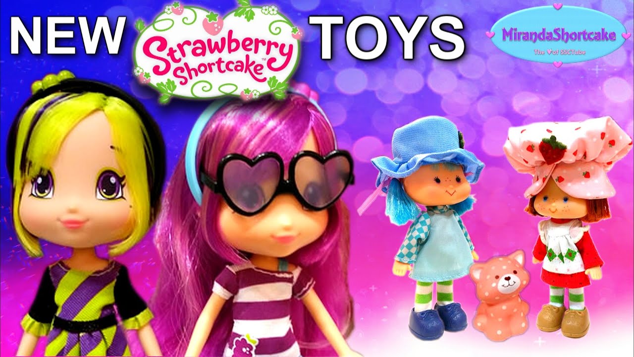 strawberry shortcake cartoon toys