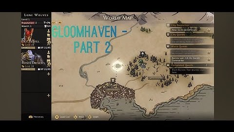 Gloomhaven Chill Gameplay - Part 2 | No Commentary