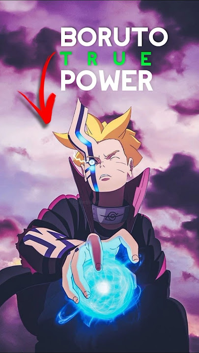Boruto इतना Powerful क्यूँ है 💥 असली वजह 🌀 #shorts #anime #borutoedit #boruto#naruto #animehindi #