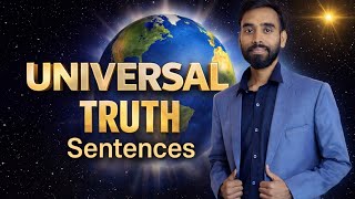 7 Universal Truth Sentences In English Life Changing English Sentences English Speaking Practice