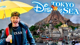 Rainy Day at Tokyo DisneySea | Tokyo Disney 2023!