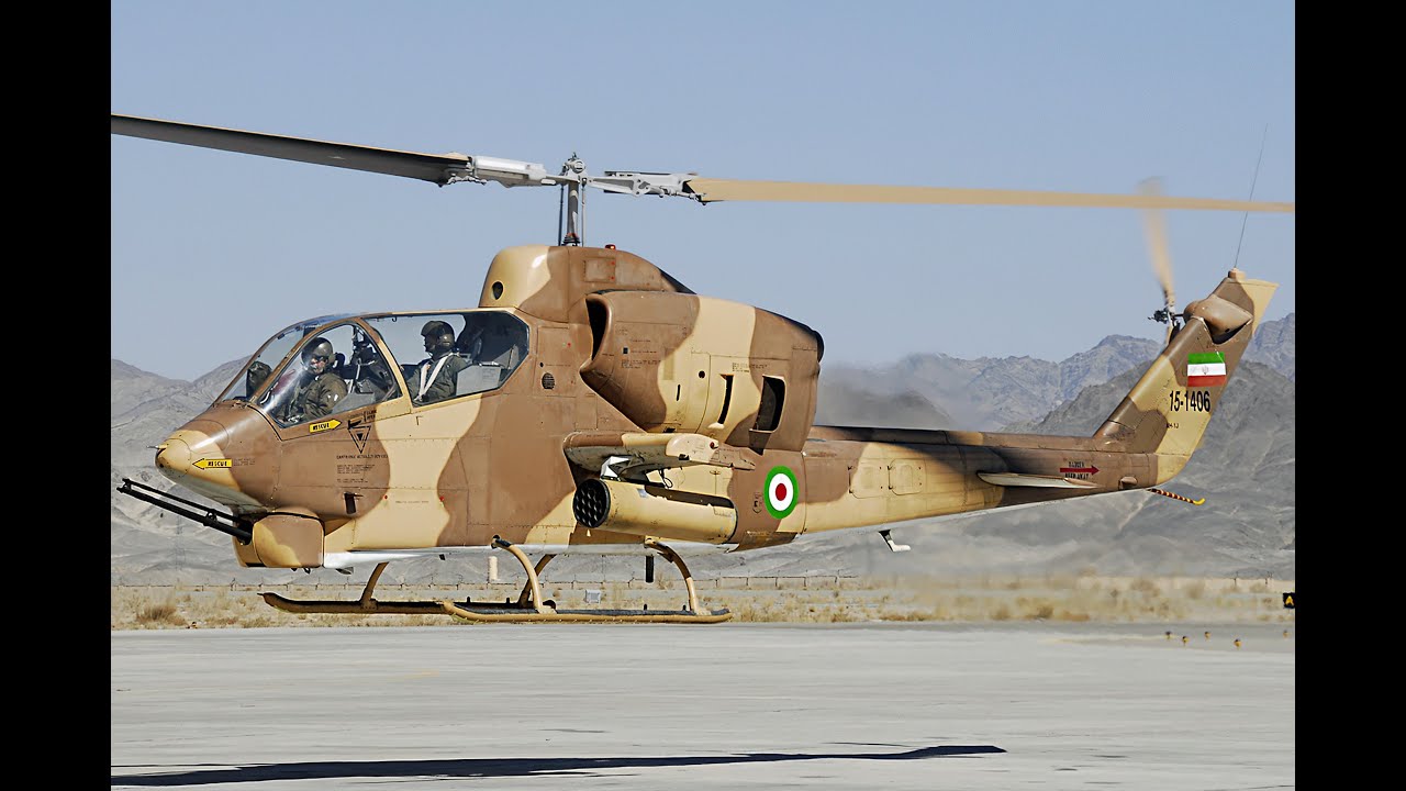 امیر سرافراز ابراهیم رحیم نوازاستاد خلبان هلیکوپتر شکاری کبرا