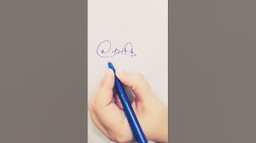 #Rabiah #signature #shorts #signwithus #names #art #sign Comment Your Name