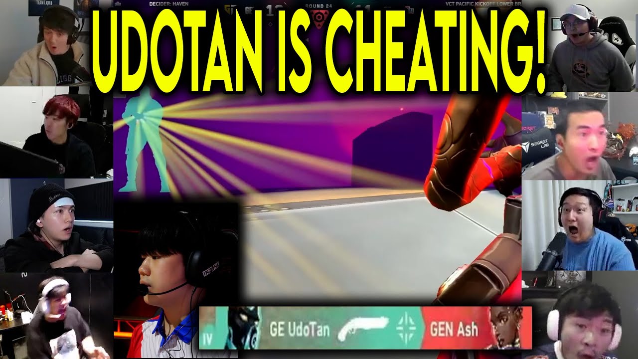 Valorant Streamers Reacts To GE UdoTan VAC SHOT 4k Against GENG In