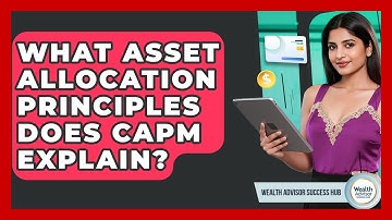 What Asset Allocation Principles Does CAPM Explain? - Wealth Advisor Success Hub