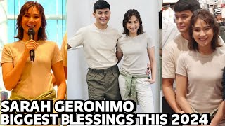 MAHALAGANG ANUNSYO NG MAG-ASAWA❤️Dumating na HININTAY ng LAHAT Sarah Geronimo New Blessing! Matteo G