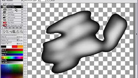 TwistedBrush Tutorials: Blobs -  Introduction (Part 1)