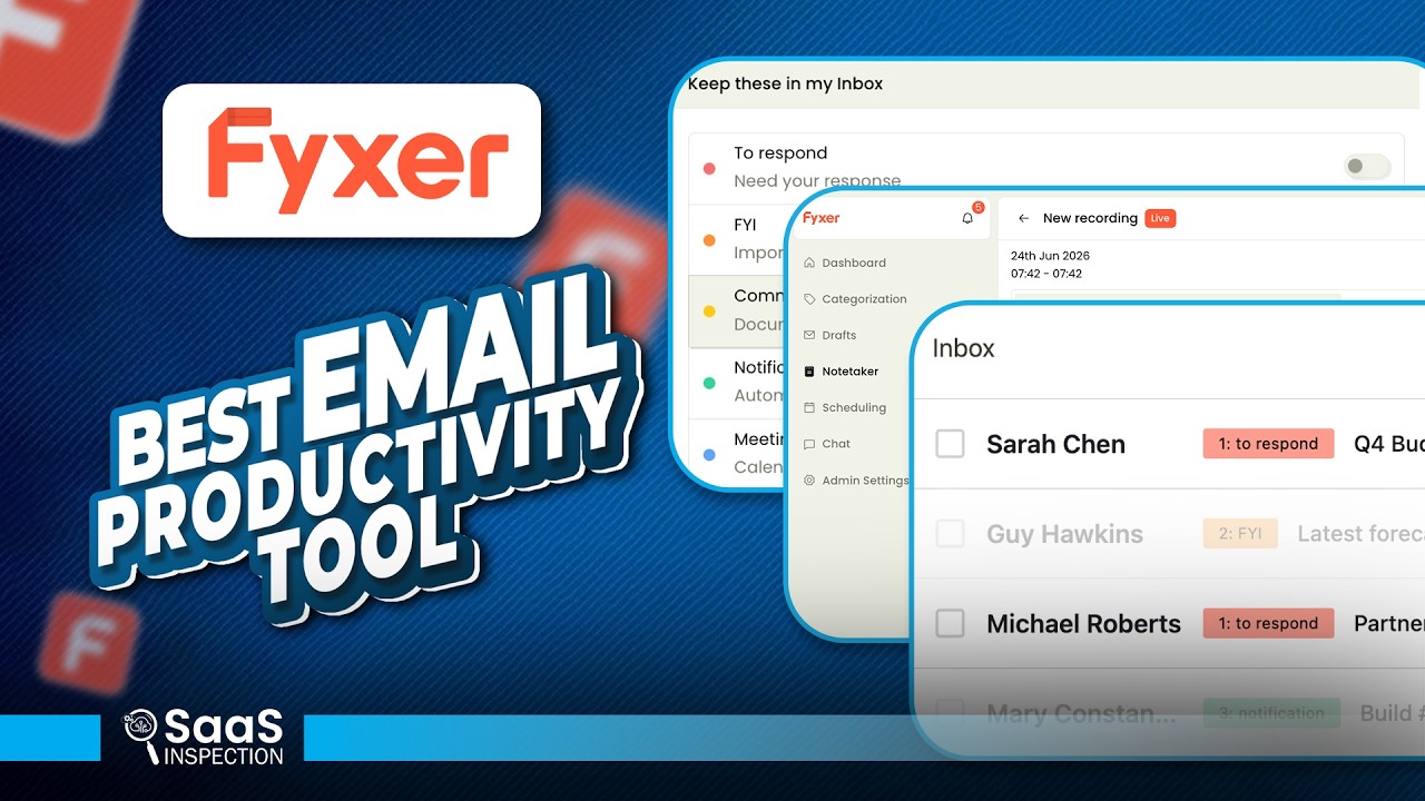 Fyxer - Best Email Productivity Tool We Actually Use