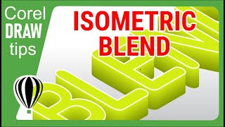 Master CorelDraw 3D Isometric Text Effect