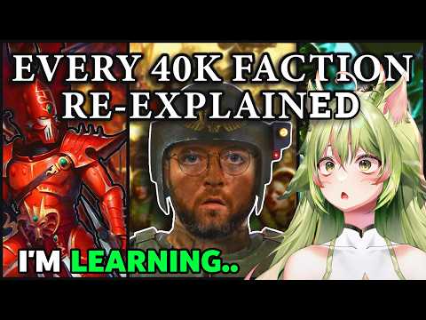 I Finally Understand Every Warhammer 40K Faction