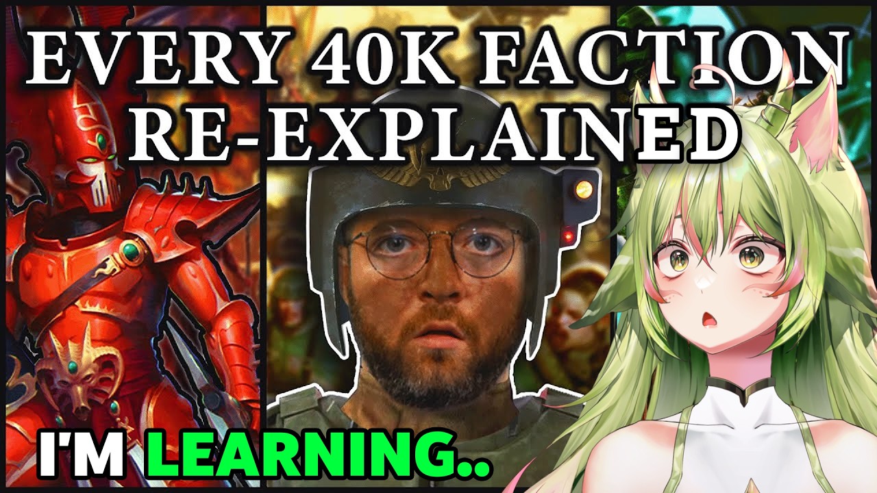I Finally Understand Every Warhammer 40K Faction