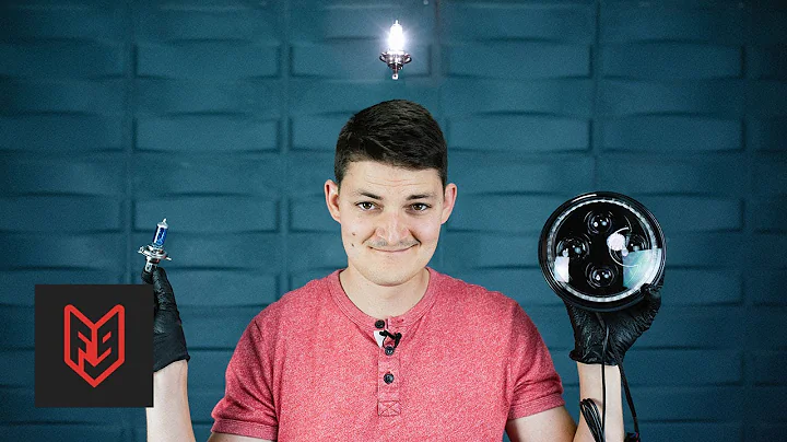 Best Motorcycle Headlights - Halogen v HID v LED