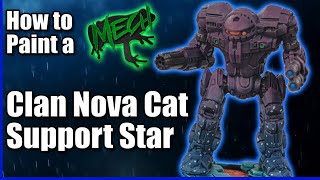 Battletech: How to Paint a Clan Nova Cat Star