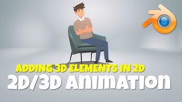 Can you add 3D elements into your 2D Grease Pencil scene? We will find out in this video.