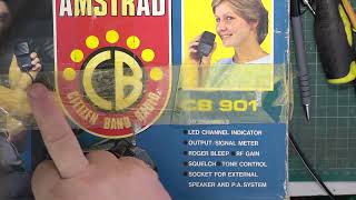 Amstrad CB901 (Japan) CB27/81 Uk FM CB radio -  repair & service