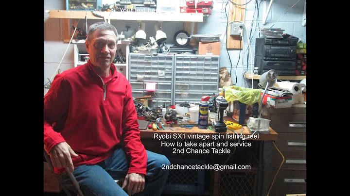 Ryobi classic SX1 freshwater spin fishing reel how to take apart and service