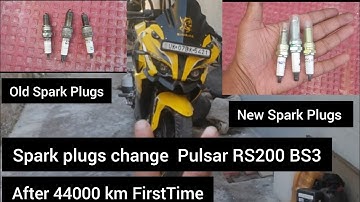 How to change Spark Plugs at home Pulsar RS-200 BS-3