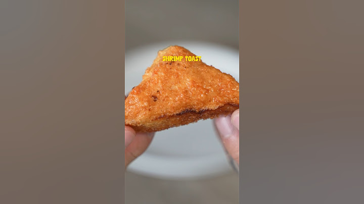 The secret to the best shrimp toast is…