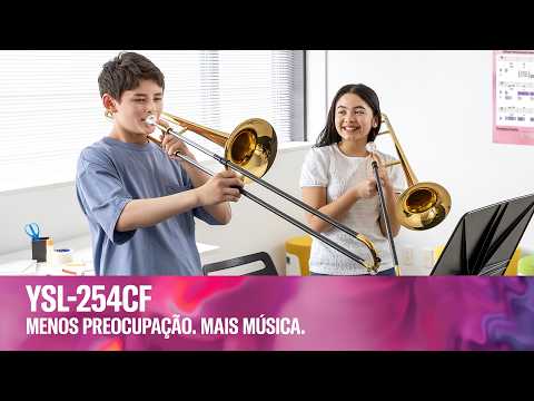 New Yamaha YSL-254CF Tenor Trombone | LESS WORRY, MORE MUSIC.