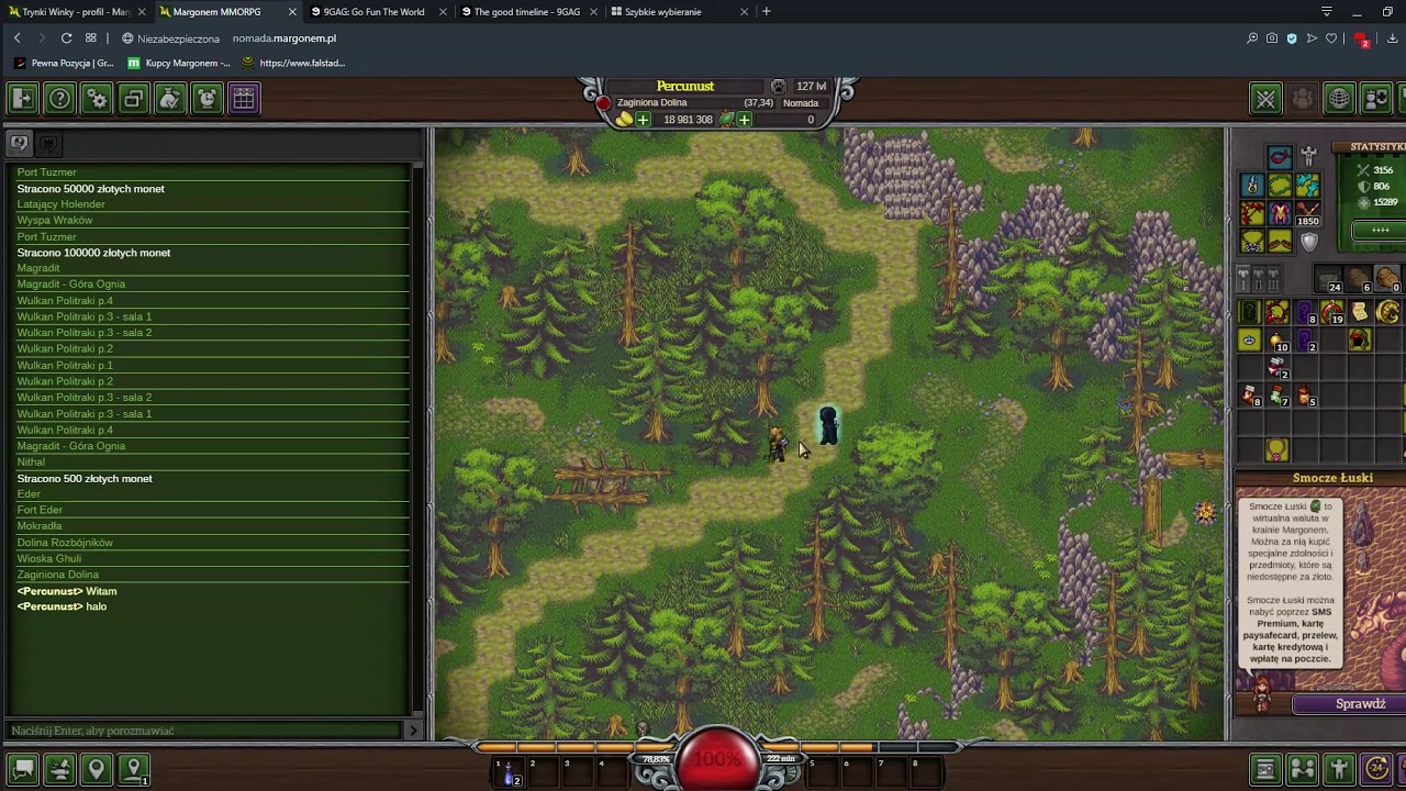 Margonem bot - Twardy Pączek