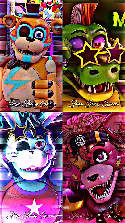 GGR (Ganteng ganteng robot) || Jedag Jedug FNaF Security Breach Freddy Fazbear, Monty, Bonnie, Foxy