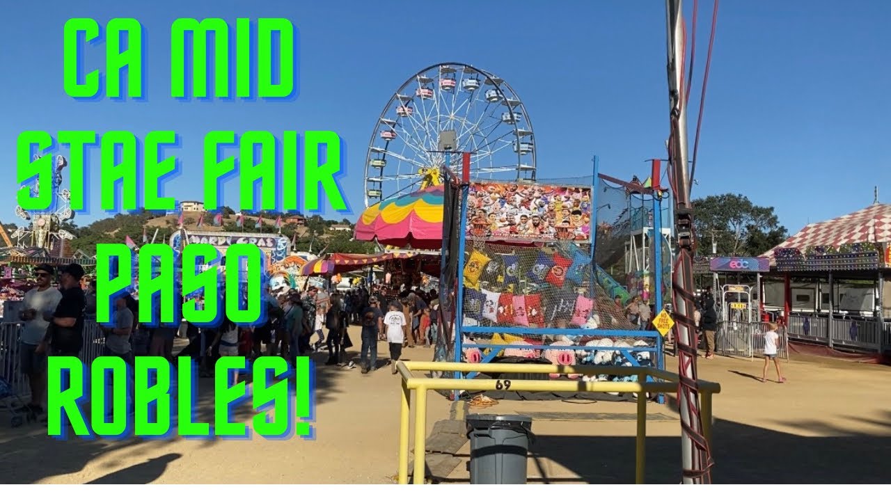 California MidState Fair 2022 /Paso Robles Day Trip VLOG! daytrip 