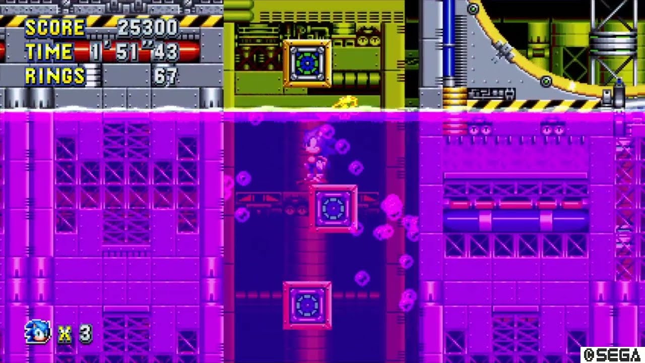Sonic Mania Episode 2 Chemical Plant Zone YouTube