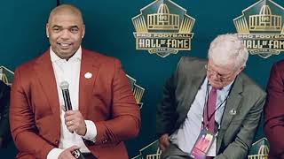 Richard Seymour reacts to Hall of Fame induction. Former Patriots and Raiders great HOF Class 2022