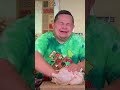 Putting A Hand Inside A Chicken Asmr Foodporn Cooking Christmas Shorts 
