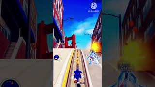 Famous Sonic Run MULTIPLAYER!!! Sonic Forces -Running Battle 🤯 #kids #shorts Wealth