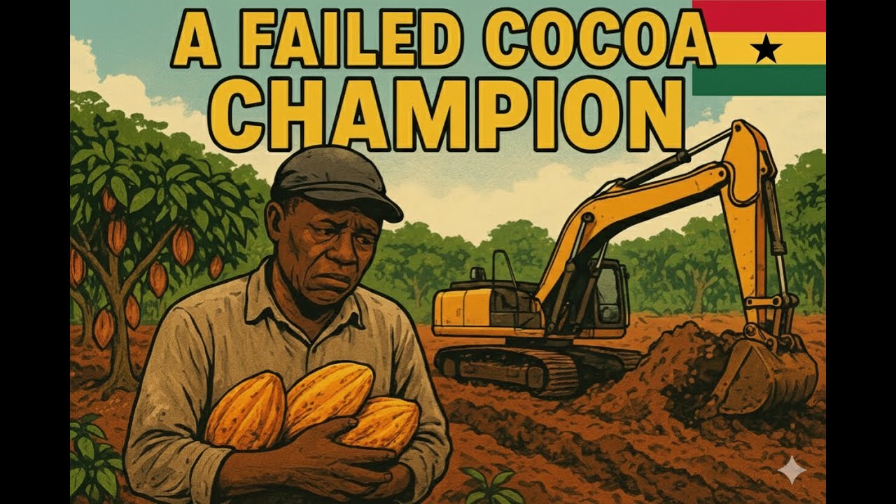 GHANA'S COCOA CRISIS: How Illegal mining (Galamsey) is killing the World's Chocolate
