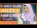 Model Gaya Hijab Pashmina Terbaru