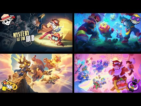 ВСЕ ЗАГРУЗОЧНЫЕ ЭКРАНЫ В BRAWL STARS. 2017 - 2024