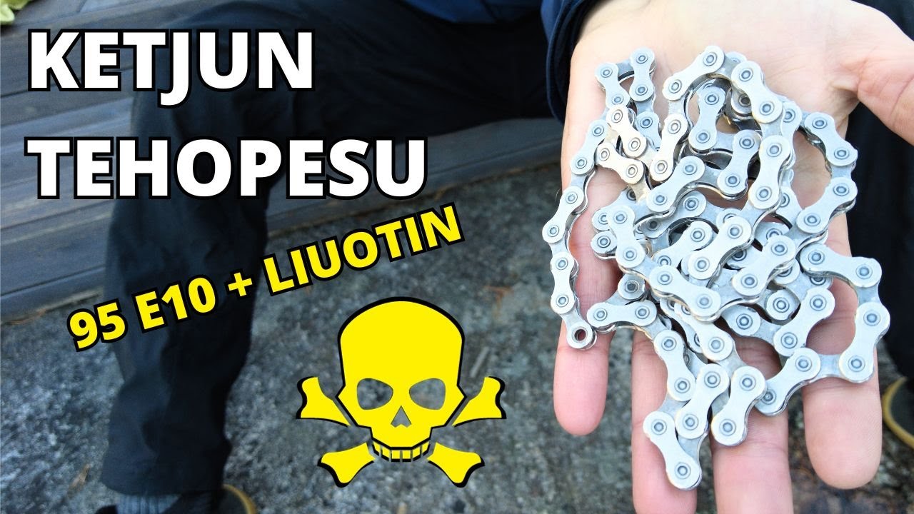 Polkupyörän ketjun tehopesu