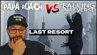 LAST RESORT (REIMAGINED) Schmier reagiert auf Falling in Reverse x Papa Roach | FIRST TIME REACTION