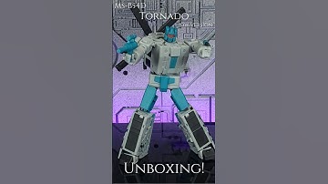 Decepticon Vortex | Magic Square MS-B54D Tornado IDW version Unboxing #transformers  #toys #bruticus