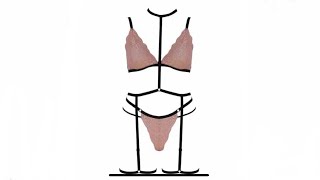 Muse Soft Cup Lingerie Set - Lingerie At Sinderellas Australia - Fitting Guide screenshot 1