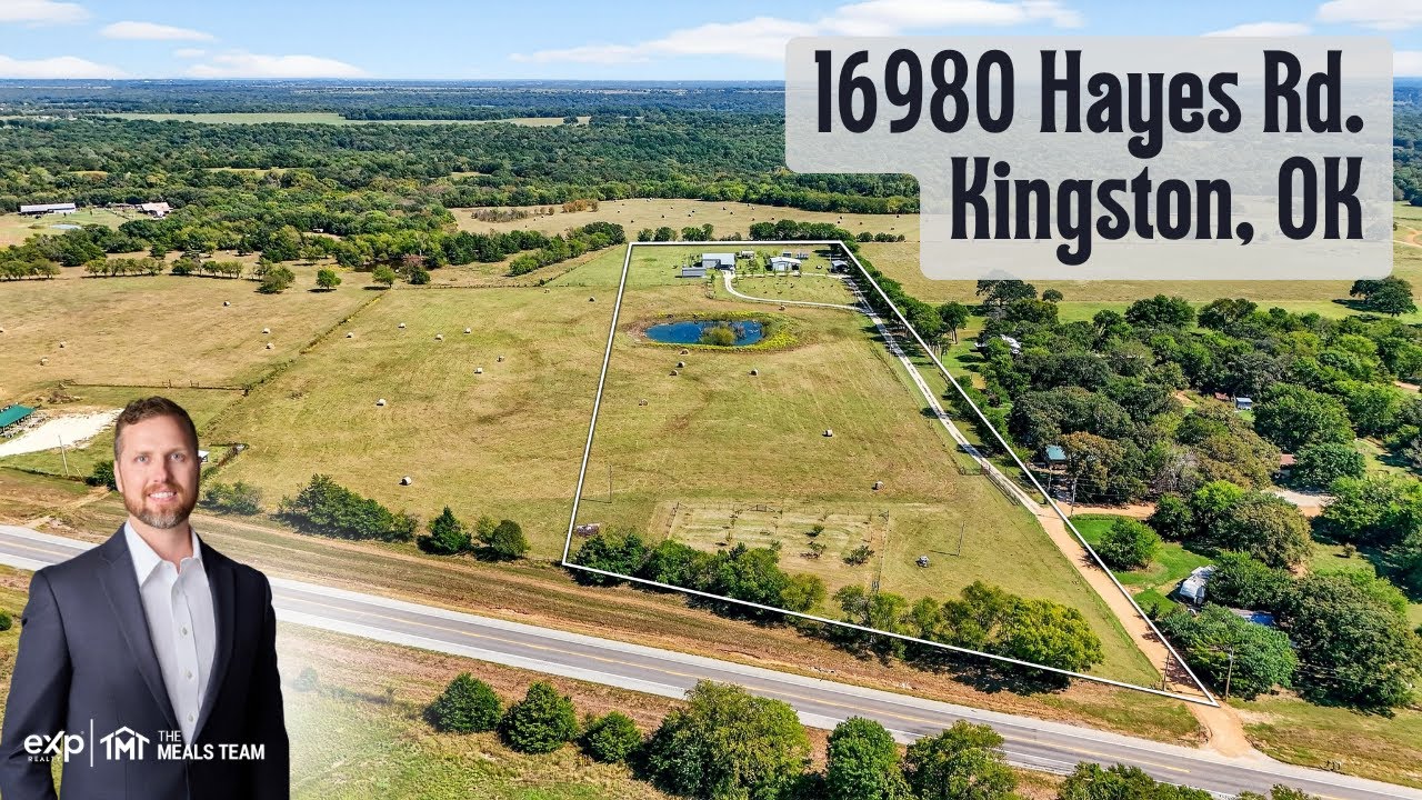 Homes for Sale in Kingston Oklahoma | 16980 Hayes Rd. Kingston OK