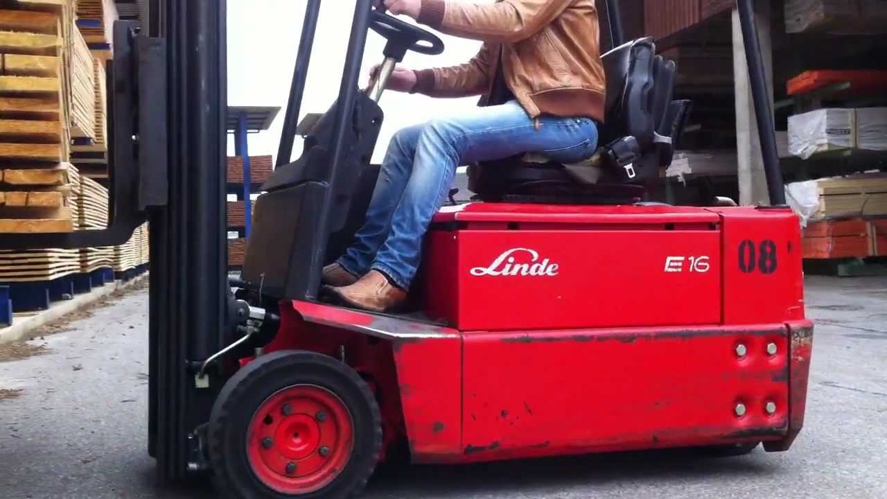 Linde Elektro Stapler  kaufmannholz
