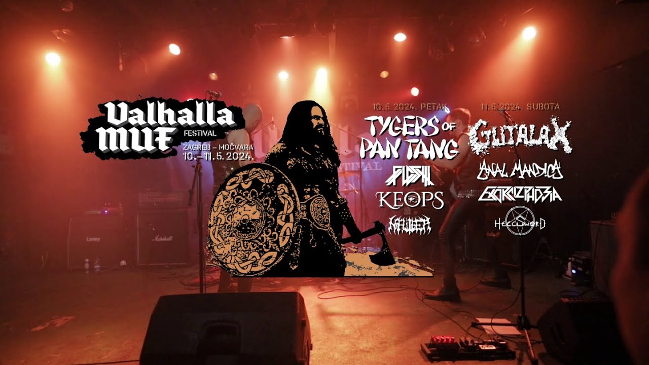 Valhalla MUF festival 2024. - Gutalax, Anal Mandica, Exorcizphobia, Hellsword (Močvara 11.5.)